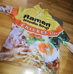 2XL Ramen Noodle Design Hoodie